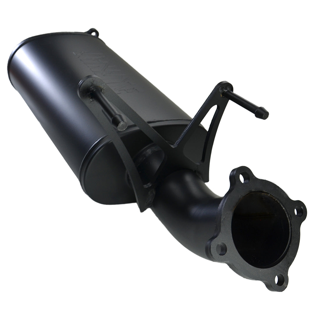 #Black - 409 Stainless Steel, #Muffler