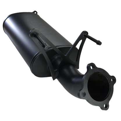 #Black - 409 Stainless Steel, #Muffler