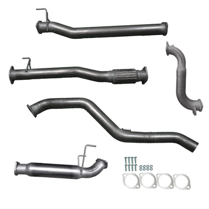 Isuzu D-Max Exhaust 3L 2012 to 2016 3" Turbo Back Systems