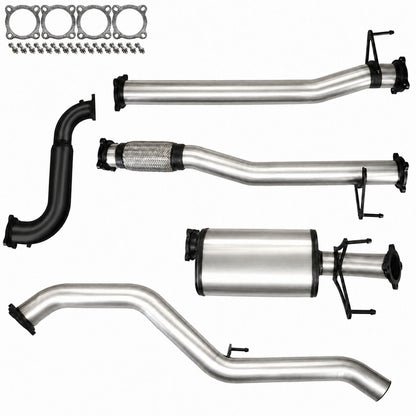 Isuzu D-Max Exhaust 4JJ1 3L 3" Turbo Back Systems