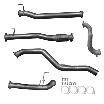 Isuzu D-Max Exhaust 3L 2012 to 2016 3" Turbo Back Systems