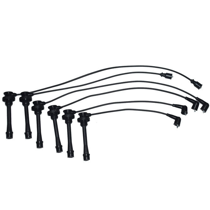 6 x Ignition Lead Spark Plug Wire Cable Fit For Mitsubishi Pajero NL 3.5L 6G74 1997-2004
