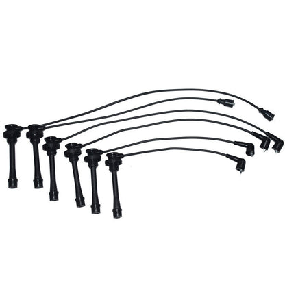 6 x Ignition Lead Spark Plug Wire Cable Fit For Mitsubishi Pajero NL 3.5L 6G74 1997-2004