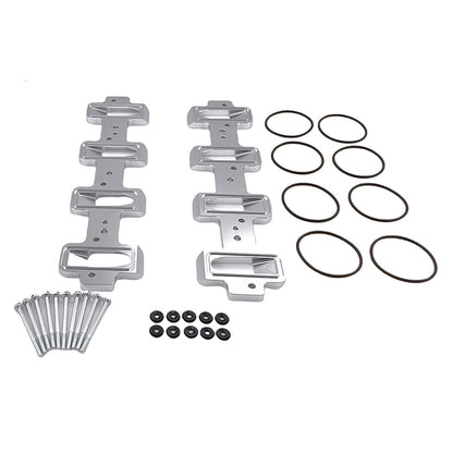 Aluminium Intake Manifold Adapter Plate Kit for LS Cathedral Port Cylinder Head