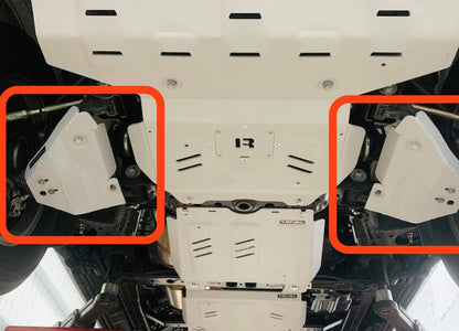 Aluminium Lower Control Underbody Armour Toyota Hilux 2015-On