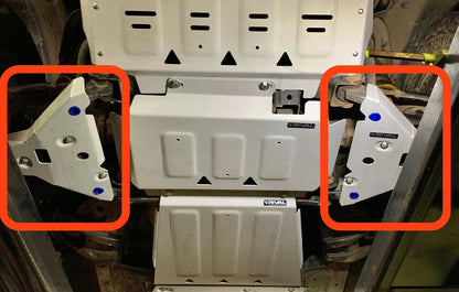 Aluminium Lower Control Underbody Armour Ford Ranger PX1 PX2 PX3