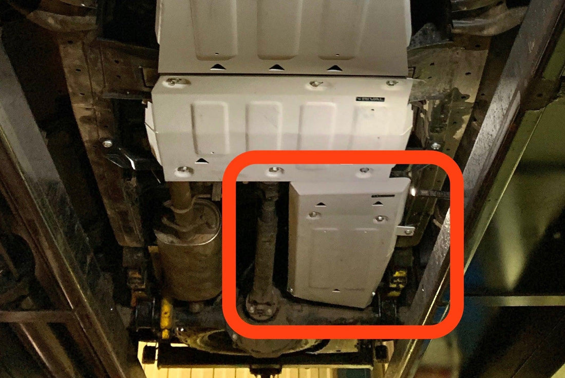 Aluminium Fuel Tank Underbody Armour Ford Ranger PX1 PX2 PX3