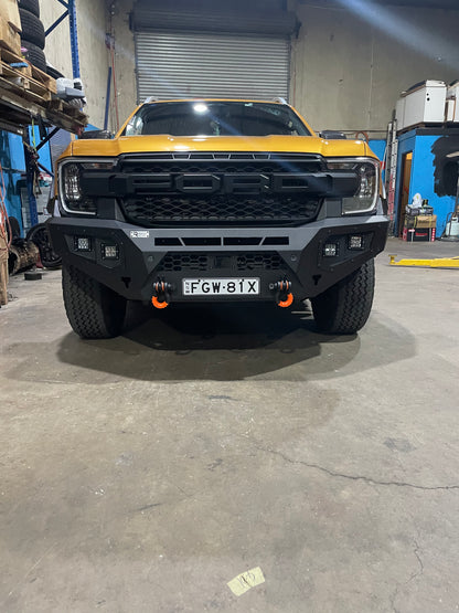 Ford Ranger next gen no hoop (2022+) Front bull bar (Matte Black)