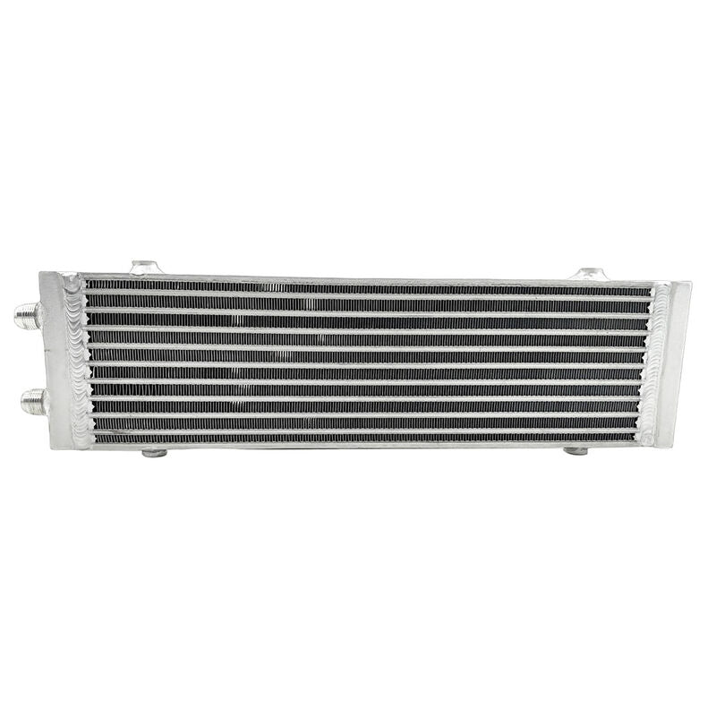 Oil Cooler Universal Dual Pass Bar & Plate 18.5 x 5.5 x 1.58 Core Large Silver 01EGB052ASL