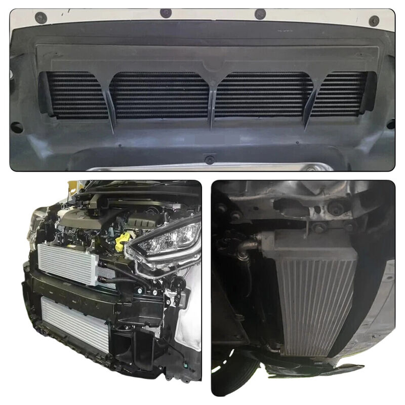 Oil Cooler Universal Dual Pass Bar & Plate 18.5 x 5.5 x 1.58 Core Large Silver 01EGB052ASL