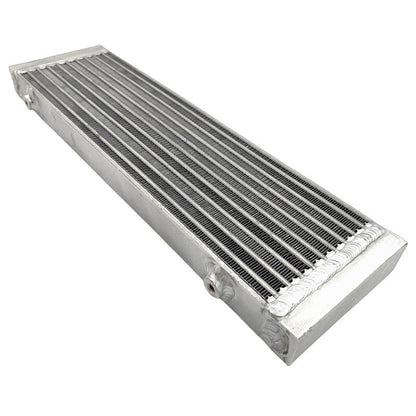 Oil Cooler Universal Dual Pass Bar & Plate 18.5 x 5.5 x 1.58 Core Large Silver 01EGB052ASL
