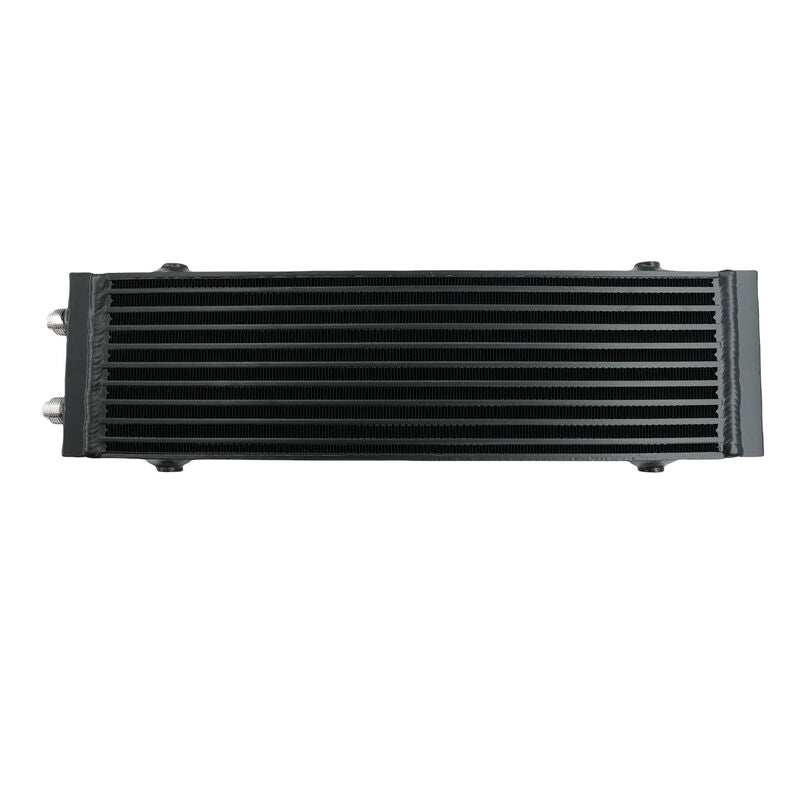 Universal Dual Pass Bar & Plate Oil Cooler 18.5"x5.5"x1.58" Core Black Large 01EGB052ASL