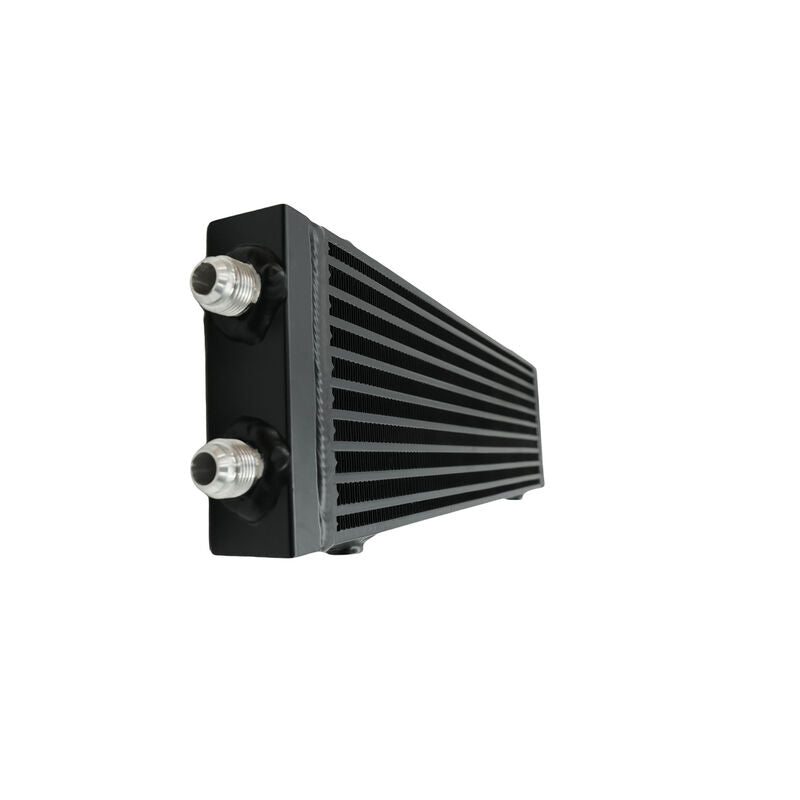 Universal Dual Pass Bar & Plate Oil Cooler 18.5"x5.5"x1.58" Core Black Large 01EGB052ASL