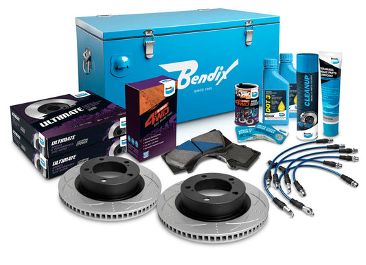 Front 2" Brake Upgrade Kit to suit Toyota Land Cruiser 200 Series URJ202 & VDJ200 2012-on GX & GXL with 340mm Rotor