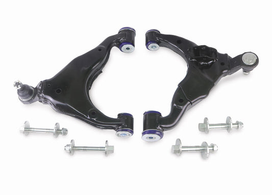 Front Lower Adjustable Control Arm Kit including Ball Joints to suit Toyota Toyota Prado, FJ Cruiser & Lexus GX (non KDSS vehicles)