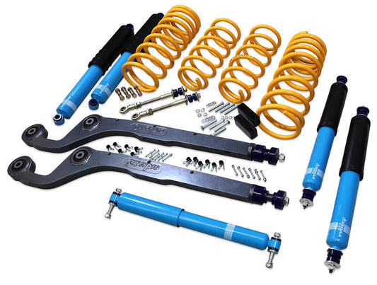 2 Inch 50mm Formula 4x4 Premium Big Bore Lift Kit to suit Nissan Patrol GU/Y61 Wagon LWB from 2000-2016