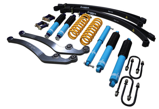 2 Inch 50mm Formula 4x4 Premium Big Bore Lift Kit to suit Toyota Landcruiser 78, 79 Series from 07/2016-on