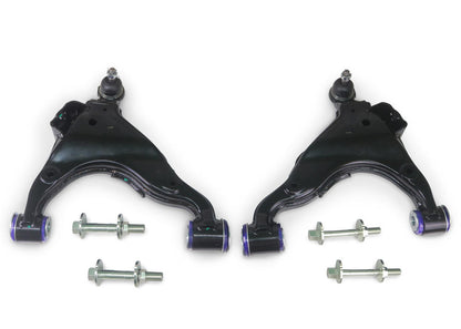 Front Lower Offset Control Arm Kit including Ball Joints to suit Toyota Prado 150 Series 2010-on (KDSS vehicles)