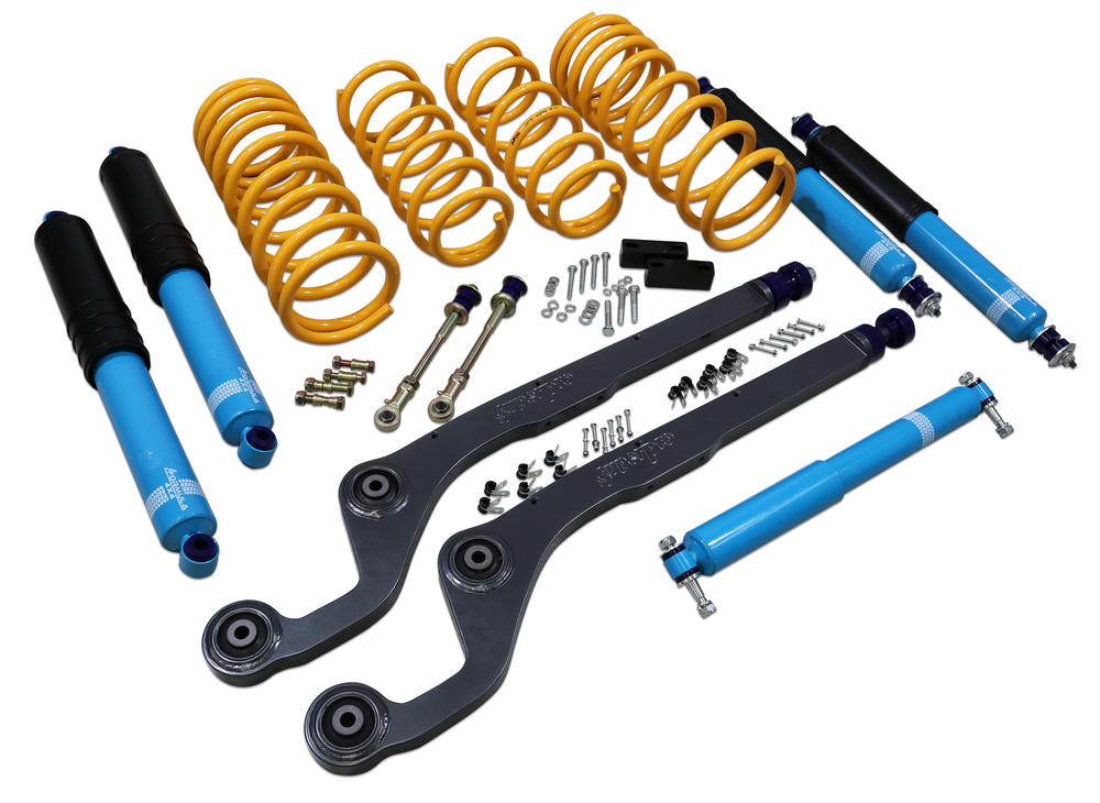 2 Inch 50mm Formula 4x4 Premium Big Bore Lift Kit to suit Nissan Patrol GU/Y61 Wagon LWB from 2000-2016
