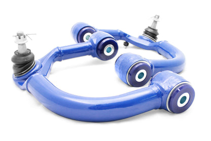 Front Upper Heavy Duty Control Arm Kit - Fixed Offset including Ball Joints to suit Toyota Hilux 2005-on (does not suit Hilux Rogue Widebody)