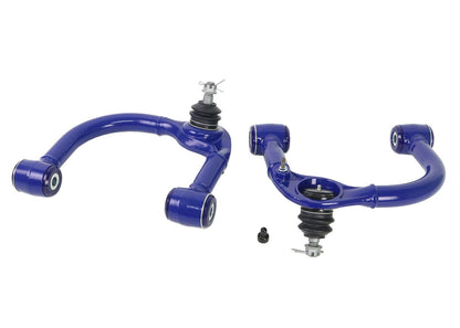Front Upper Fixed Offset Control Arm Kit including Ball Joints to suit Toyota FJ Cruiser & Prado 120/150 Series