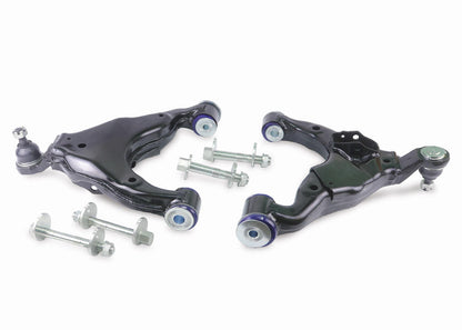 Front Lower Adjustable Control Arm Kit including Ball Joints to suit Toyota Toyota Prado, FJ Cruiser & Lexus GX (non KDSS vehicles)