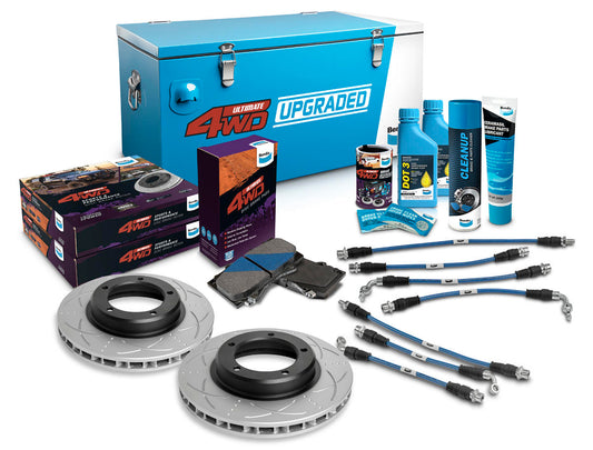 Front 2" Brake Upgrade Kit to suit Toyota Land Cruiser FZJ105 1998-2002 with ABS