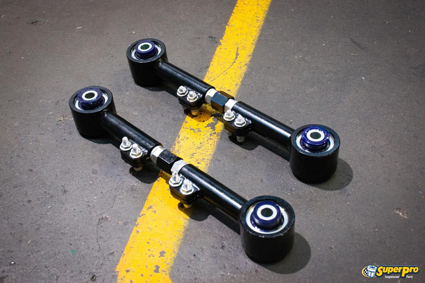 Rear Adjustable Trailing Arm Kit to suit Nissan Patrol Y60, Y61