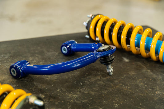 Front Upper Heavy Duty Control Arm Kit - Fixed Offset including Ball Joints to suit Toyota Hilux 2005-on (does not suit Hilux Rogue Widebody)