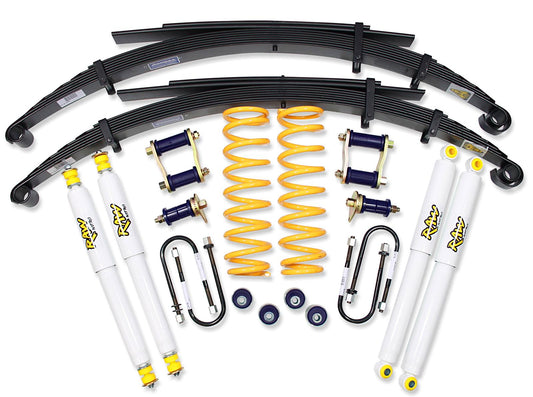 2 Inch 50mm RAW Nitro 4x4 Lift Kit to suit Toyota Landcruiser 78, 79 Series 2007-on