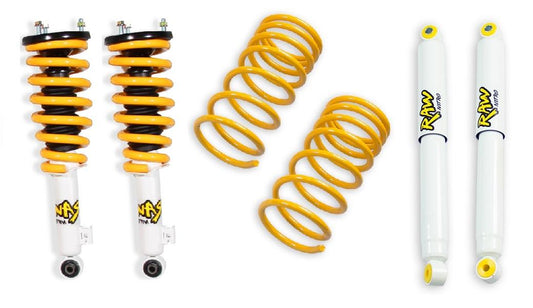 2 Inch 50mm RAW Nitro 4x4 ReadyStrut Lift Kit to suit Mitsubishi Pajero NM-NX LWB Diesel 2000-2022