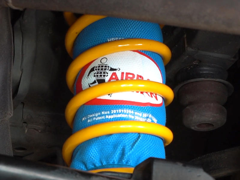 Air Suspension Helper Kit for Coil Springs - High Pressure