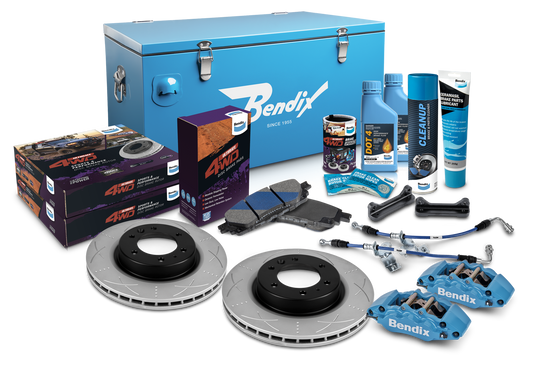 Front 0-2" Big Brake Upgrade Kit to suit Isuzu D-Max 2020-on with 18" wheels or larger