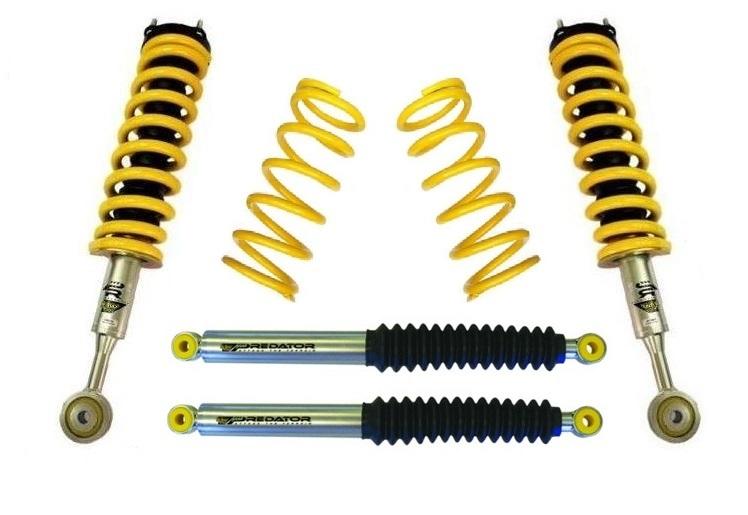 2 Inch 50mm RAW Nitro Max 4x4 ReadyStrut Heavy Duty Lift Kit to suit Toyota Landcruiser 200 Series 2007-2021