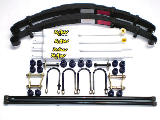 40mm RAW 4x4 Lift Kit to suit Mazda B2600/Bravo 1985-1996 & Ford Courier 1985-2004