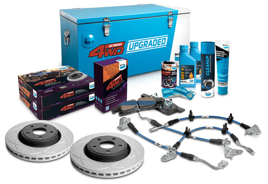 Front 2" Brake Upgrade Kit to suit Jeep Grand Cherokee WK, WKII 2010-2018 with 350mmm brake rotor & 18" wheels