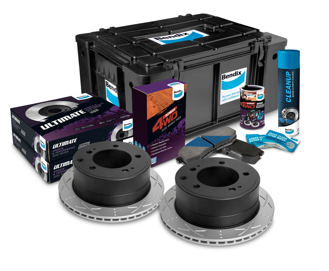 Rear Brake Upgrade Kit to suit Toyota Land Cruiser 76, 78, 79 Series 2007-on