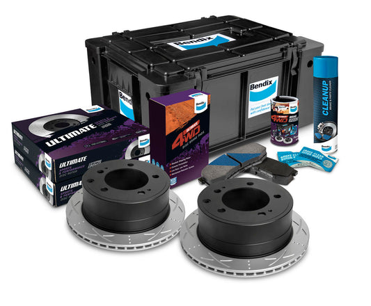 Rear Brake Upgrade Kit to suit Toyota Land Cruiser 76, 78, 79 Series 2007-on