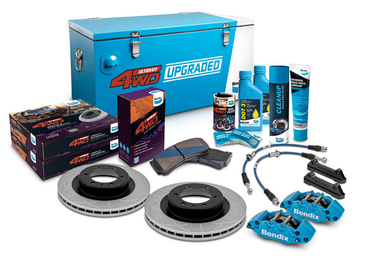 Front 0-2" Big Brake Upgrade Kit to suit Toyota Hilux GUN123, 136 & TGN121 2015-on requires 18" wheels or larger