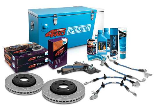 Front 2" Brake Upgrade Kit to suit Jeep Grand Cherokee WK, WKII 2010-2018 with 330mmm brake rotor & 17" wheels