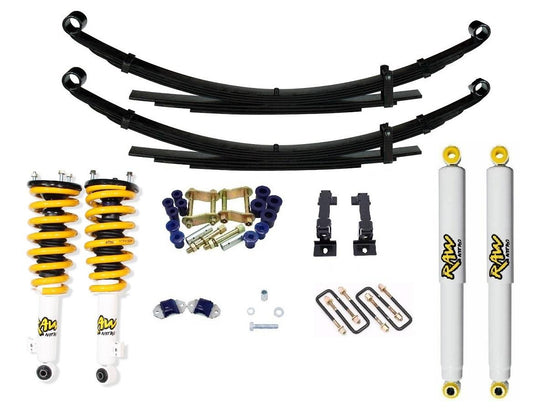 2 Inch 50mm RAW Nitro 4x4 ReadyStrut Lift Kit to suit Mitsubishi Triton MQ & MR 2015-2024