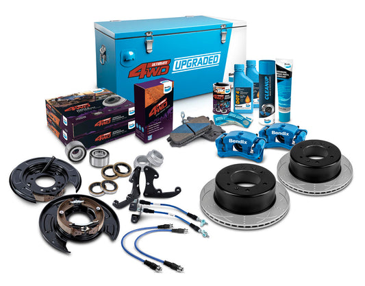 Rear 2" Big Brake Upgrade Kit to suit Isuzu D-Max 2012-on with VSC & 15" or larger wheels