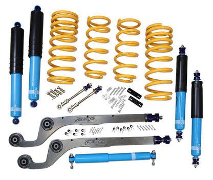 2 Inch 50mm Formula 4x4 Premium Big Bore Lift Kit to suit Nissan Patrol GU/Y61 Wagon LWB from 2000-2016