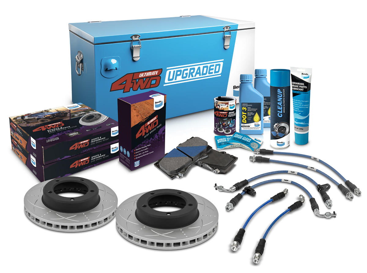 Front 2" Brake Upgrade Kit to suit Toyota Land Cruiser 100 Series 1998-2007 with VSC