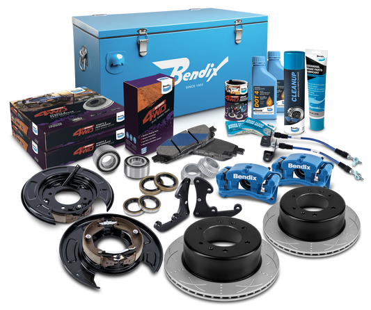 Rear 0" Big Brake Upgrade Kit to suit Isuzu D-Max 2012-on with VSC & 15" or larger wheels