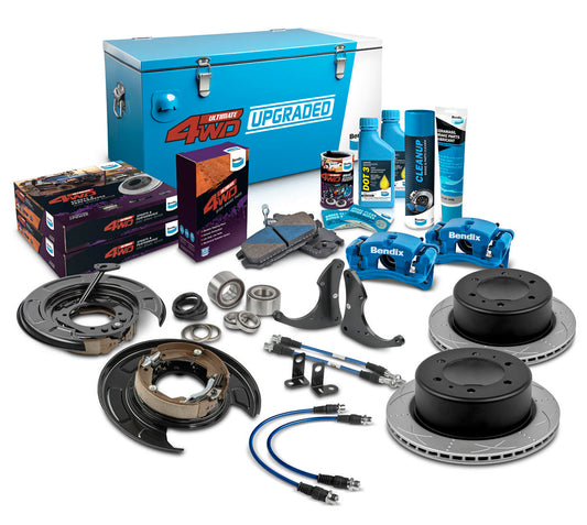 Rear 2" Big Brake Upgrade Kit to suit Toyota Hilux GUN123, 136 & TGN121 2015-on requires 15" wheels or larger