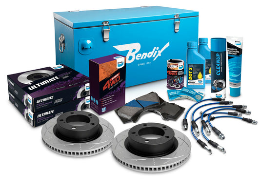 Front 0" Brake Upgrade Kit to suit Toyota Land Cruiser 200 Series URJ202 & VDJ200 2012-on GX & GXL with 340mm Rotor