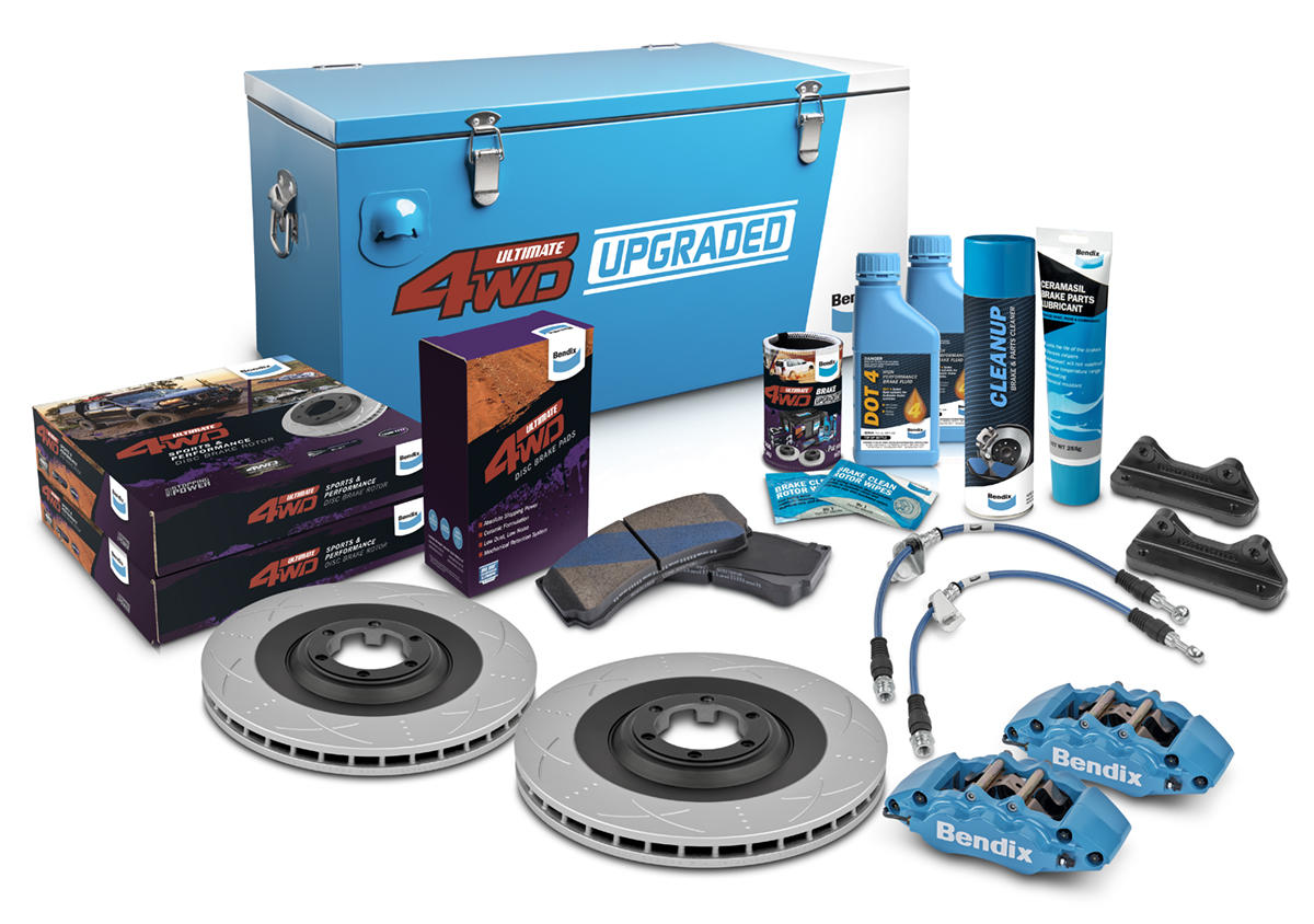 Front 0-2" Big Brake Upgrade Kit to suit Holden Colorado RG & RG7 2012-2016 with 18" wheels or larger
