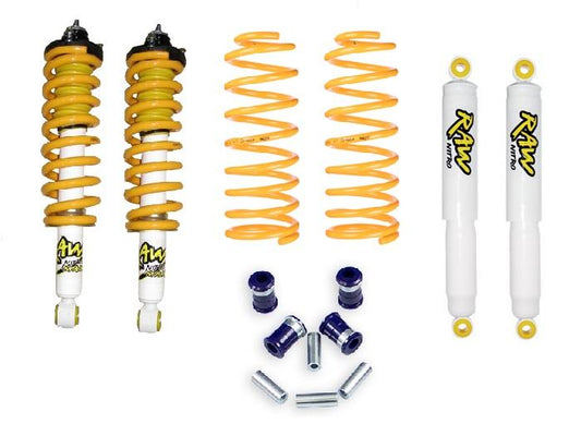 40mm RAW Nitro 4x4 ReadyStrut Lift Kit to suit Nissan Navara NP300 Dual Cab Series 1 & 2 2015-2017