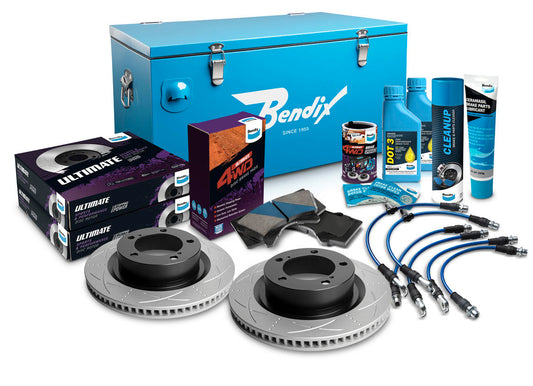 Front 0" Brake Upgrade Kit to suit Toyota Land Cruiser 200 Series URJ202 2015-on & VDJ200 VX & VXR with 354mm Rotor